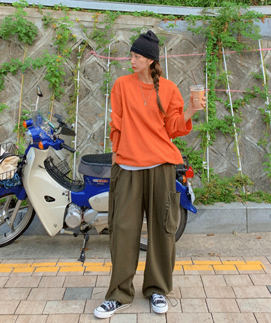 [Unisex] Roy String Banding Cargo Training Pants