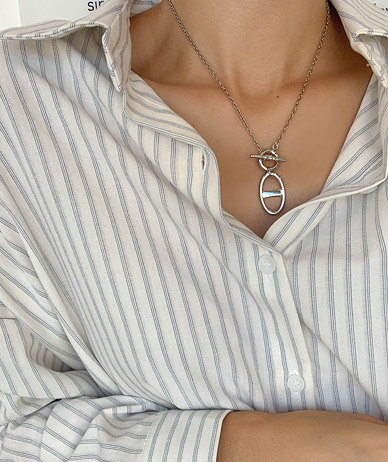 Met ring Necklace