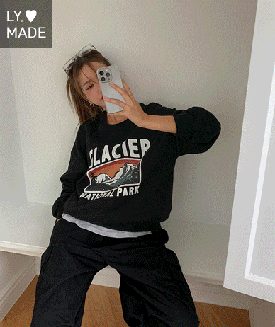 [15% off special sale] Gracie National Park dyed sweatshirt