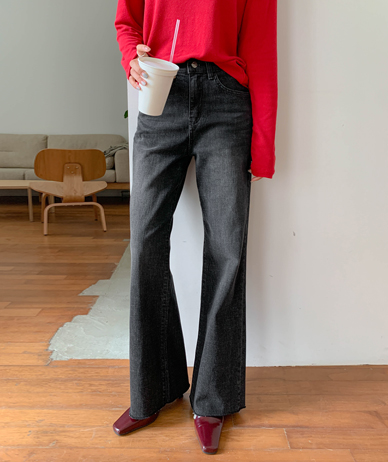 One Denim Banding Bootcut Pants