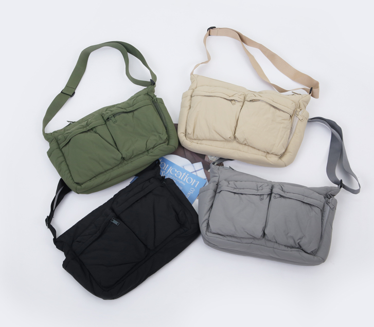 Mott Double Pocket Padding Cross Bag