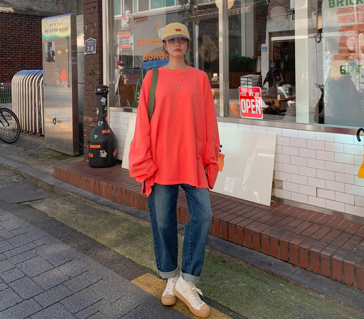 Jet Pocket Cut Semi Baggy Banding Pants
