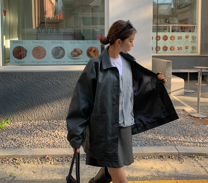 Berlin Leather Harp Jacket
