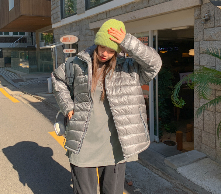 [Unisex] Air Cut Stopper Hood Lightweight Padding