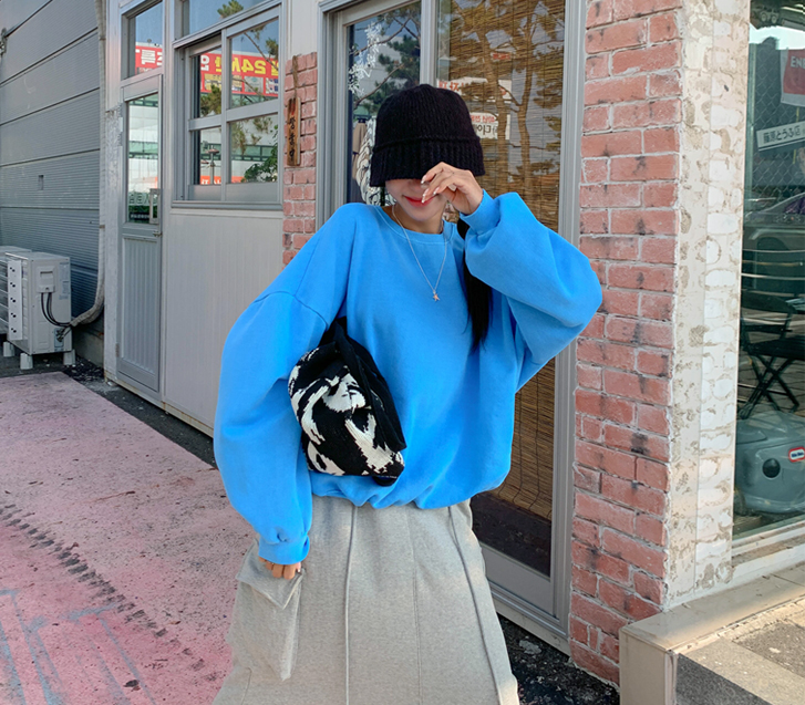 [Unisex] GM napping pigment sweatshirt