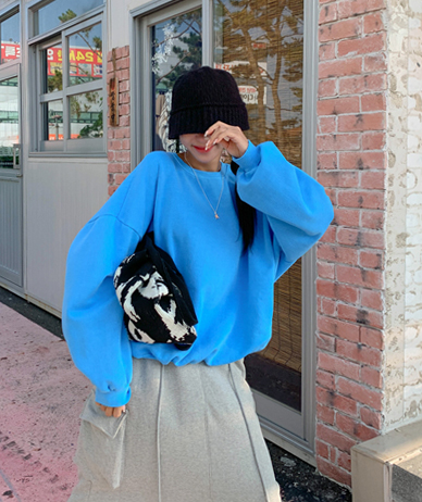 [Unisex] GM napping pigment sweatshirt