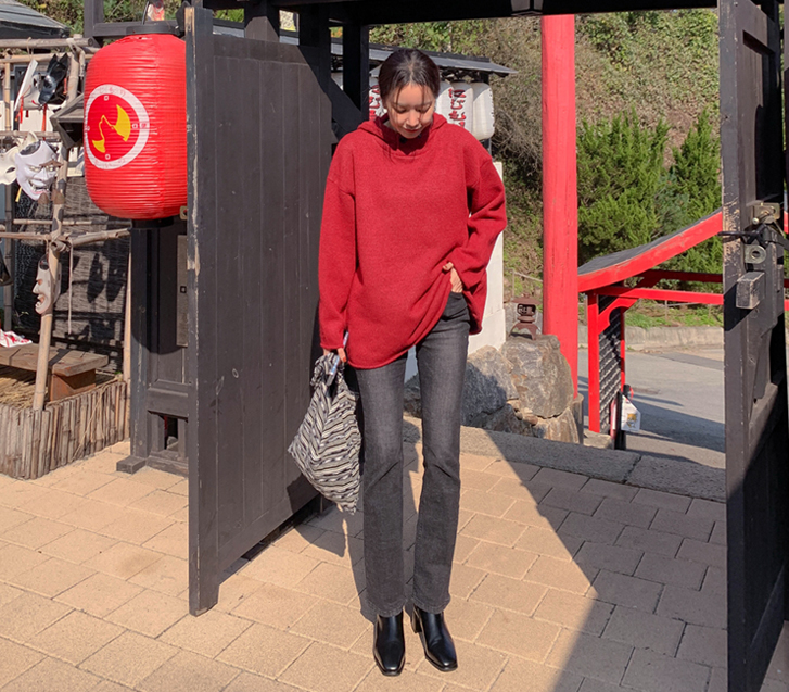 Royker napping banding bootcut pants