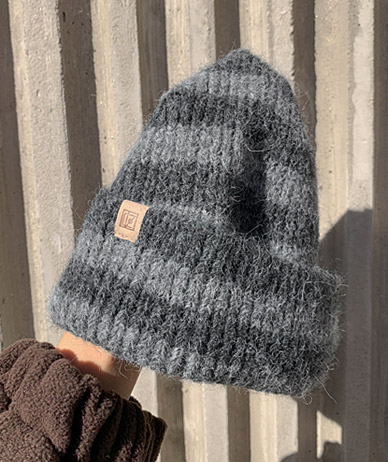 Bed Stripe Wool Beanie