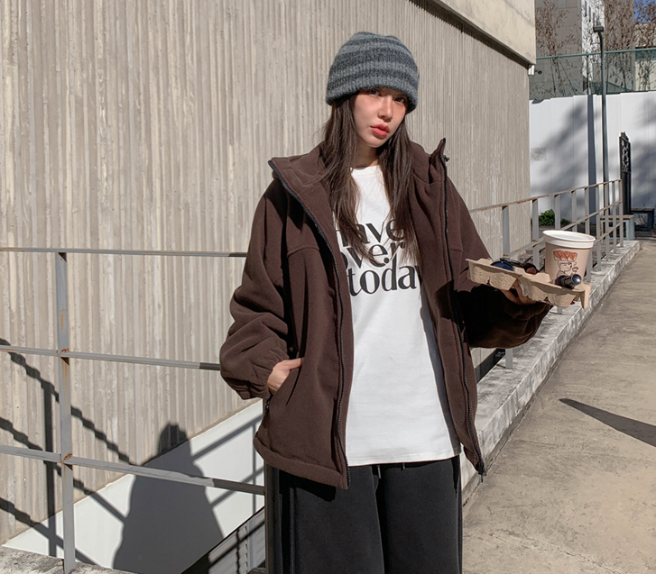 [Unisex] Er Furi string Hoodies zip up