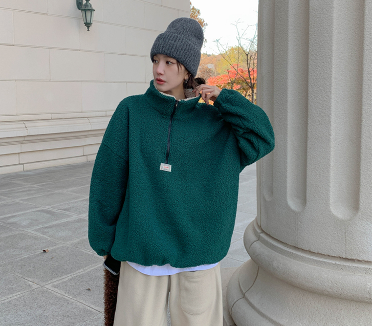 Muse Patch Dumble String Half-Zip Anorak