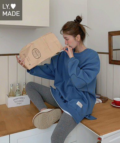 [20% off special sale] Bayney Team Patch Napping Long Man-to-Man