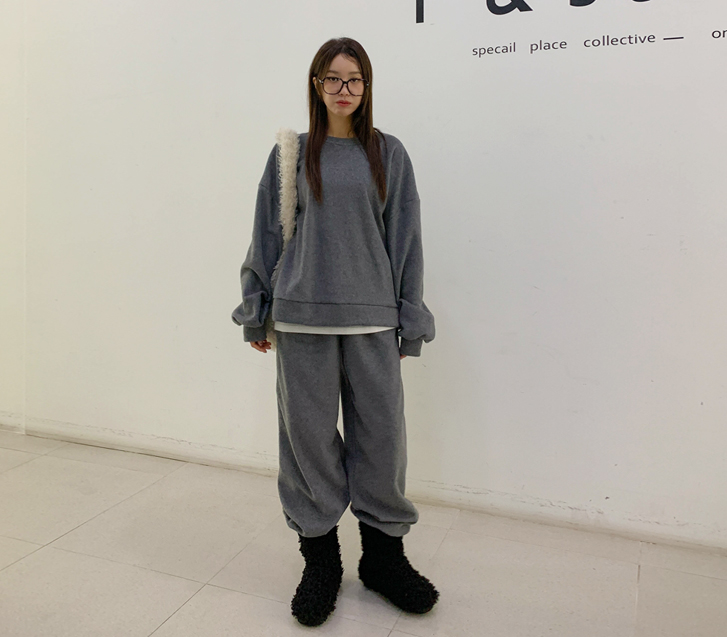 Hawk Fleece Sweatshirt Jogger Training Set