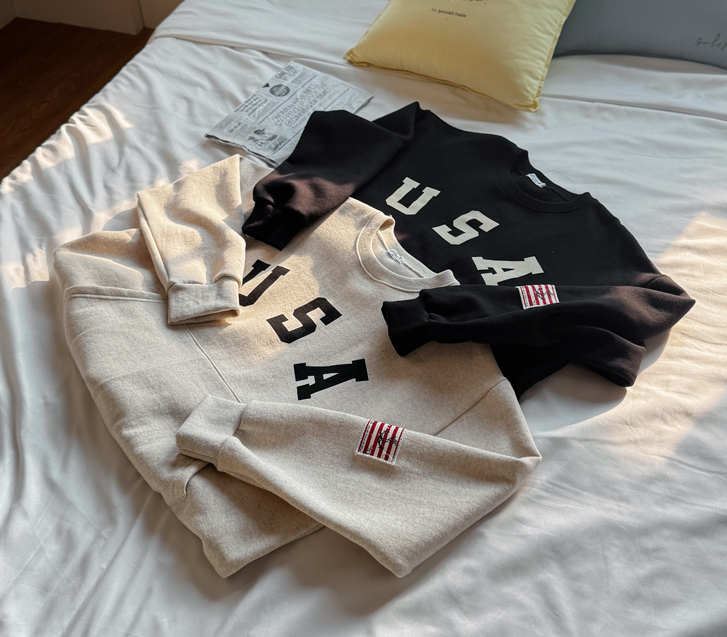 USA Patch Zuri Napping Sweatshirt