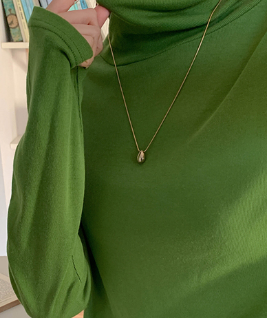 Droplets Long Necklace