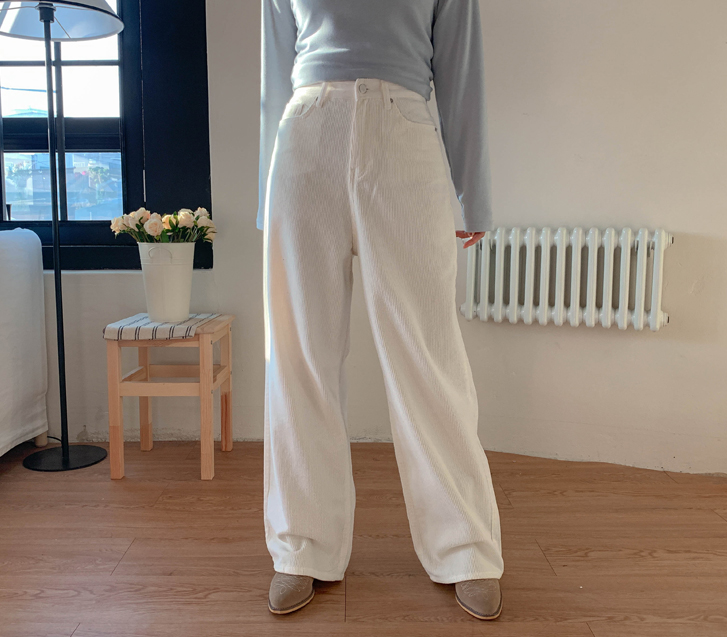 Noah Corduroy Wide Pants
