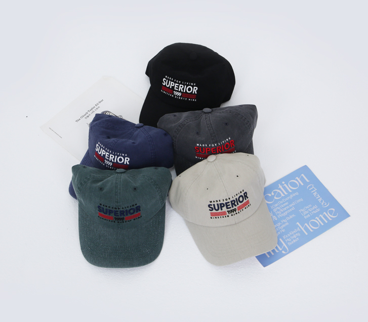 Superior Embroidered Pigment Ball Cap