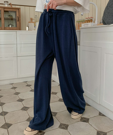 Ref Corrugated Banding Wide Pants