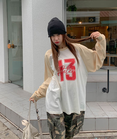 13 color combination nagrang Long-sleeve T-shirt