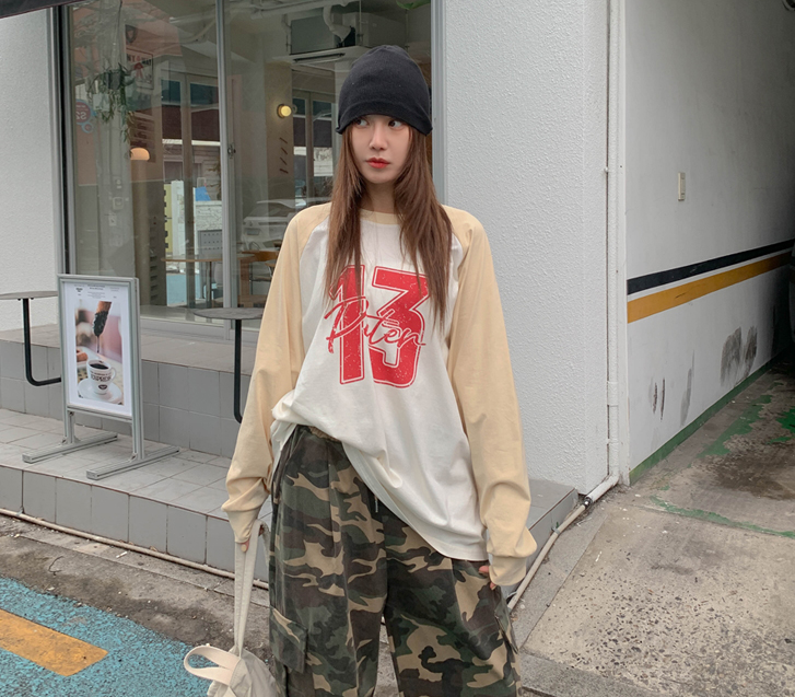 13 color combination nagrang Long-sleeve T-shirt