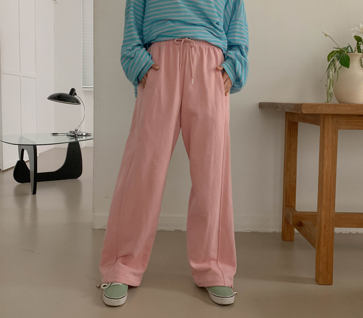 CP cut two-way wide training pants