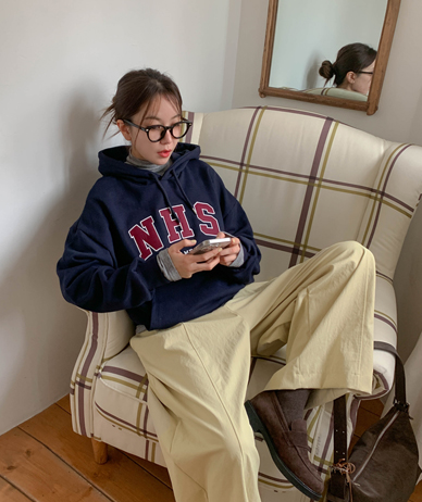 New Hampshire Embroidered Patch Hoodie