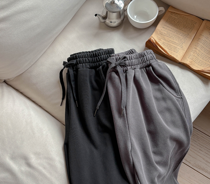 Salt Snow Washing Pintuck Churi Wide Training Pants