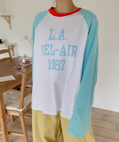 1987 color combination nagrang Long-sleeve T-shirt