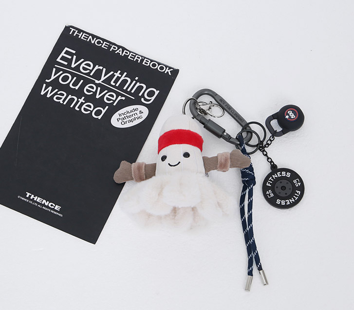 Finis Shuttlecock Keychain