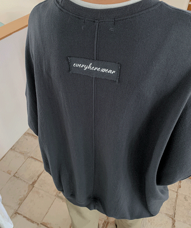 Layered Labels Sweatshirt