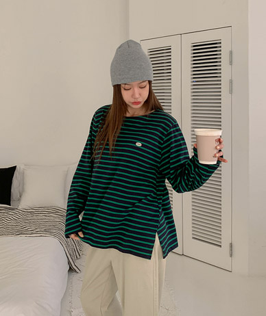 Lopine Nut Labels Dangara Long-sleeved T-shirt