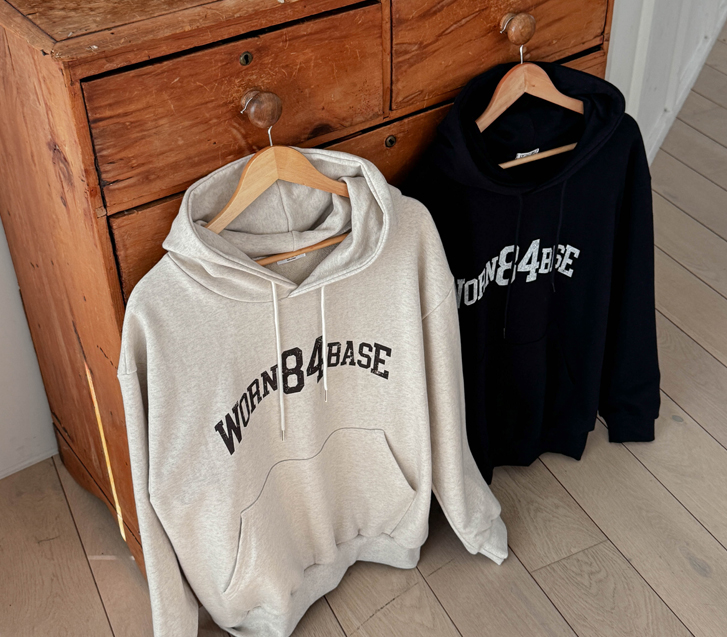 Warren 84 base cracked hoodie