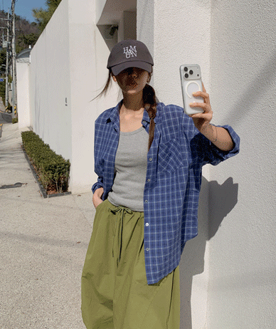 Pure Labels Seersucker Check Shirt Shirt