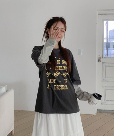 Ready Nayeom Layered Long-sleeve T-shirt