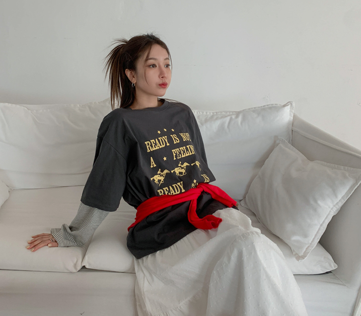 Ready Nayeom Layered Long-sleeve T-shirt