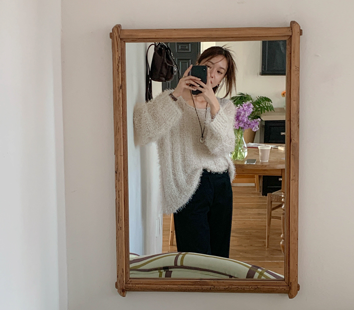 Blizz Pine Needle U-Neck Knit