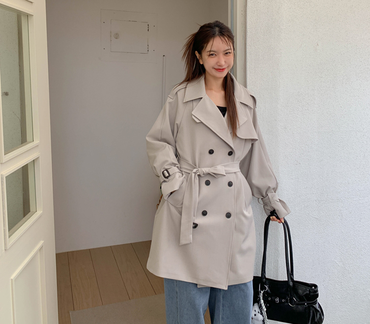 Ronis nagrang Trench Jacket