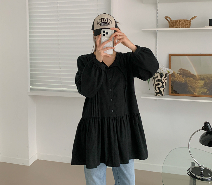 Eve Baby Doll Pintuck Strap Mini One Piece