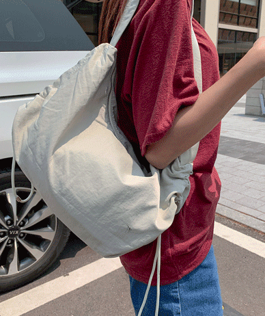 Levin string hobo bag