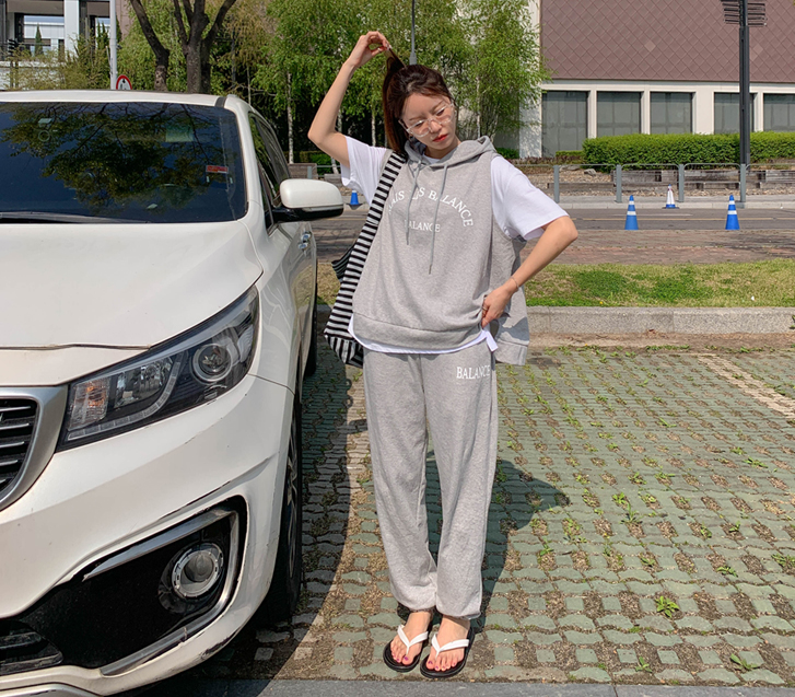 Balance Hooded Vest Pants Training Set