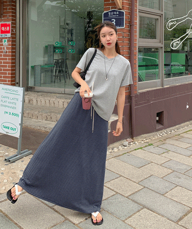 Little striped string skirt