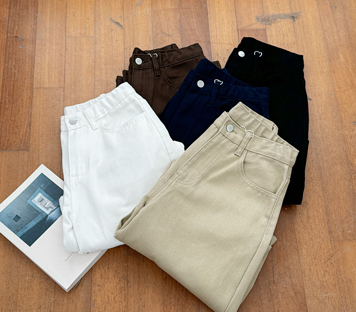 Burco Cotton Banding Wide Pants (Short/Basic/Long)