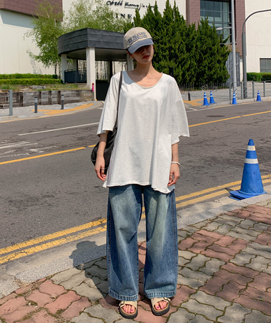 Earl's Cut Boxy Short-sleeve Long T-shirts