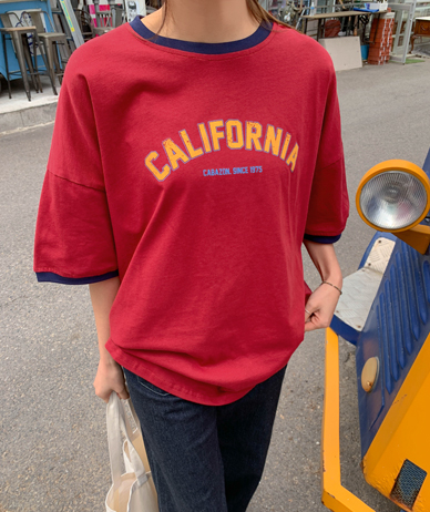 Kelly Print Boxy Short-sleeve T-shirt