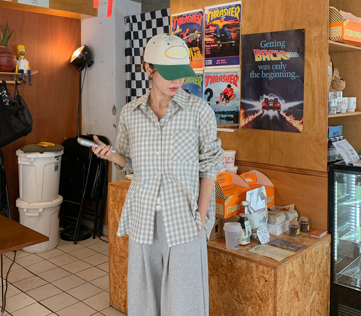 Tom Boxy Check Shirt