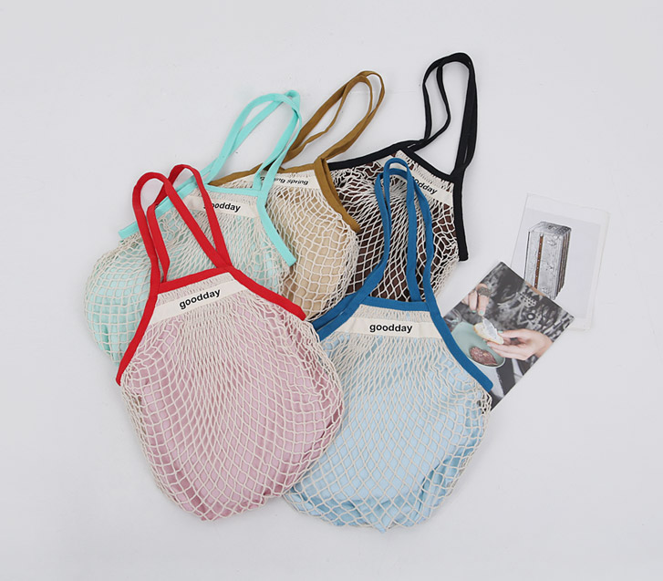 Sayton Color Mesh Bag