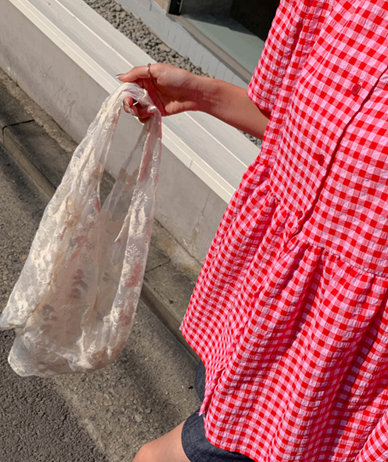 Chiffon Race Embroidered Eco Bag