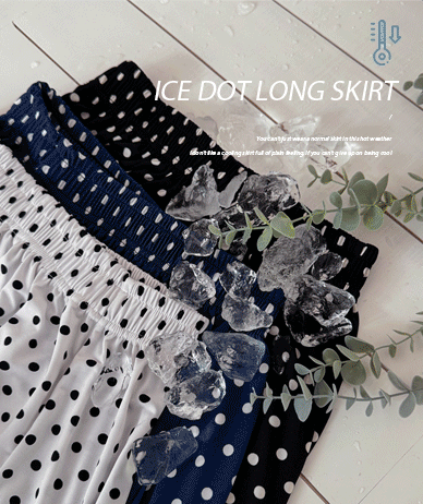 Stie Dot Ice Freel Banding Rong skirt
