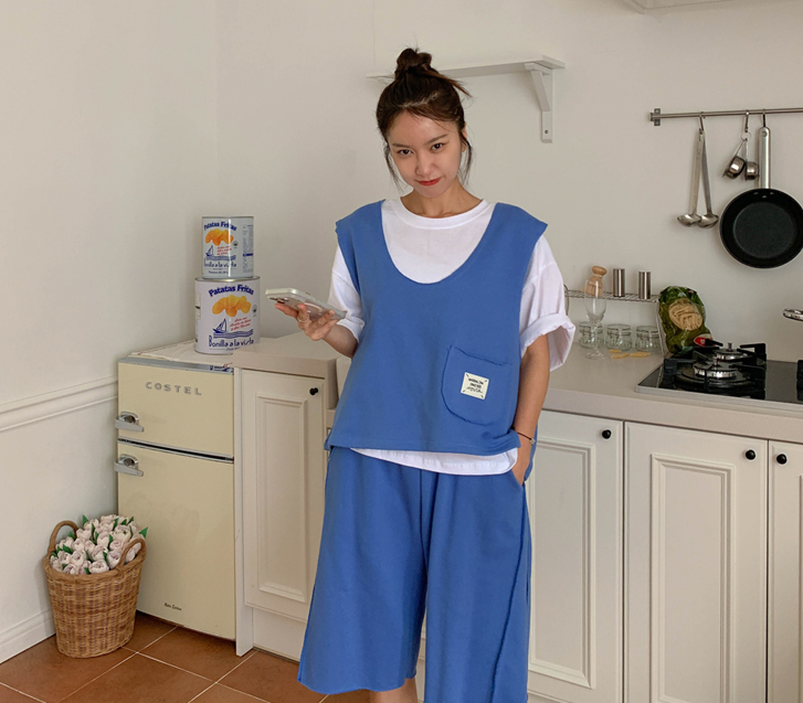O2 Patch Deck U-neck Vest
