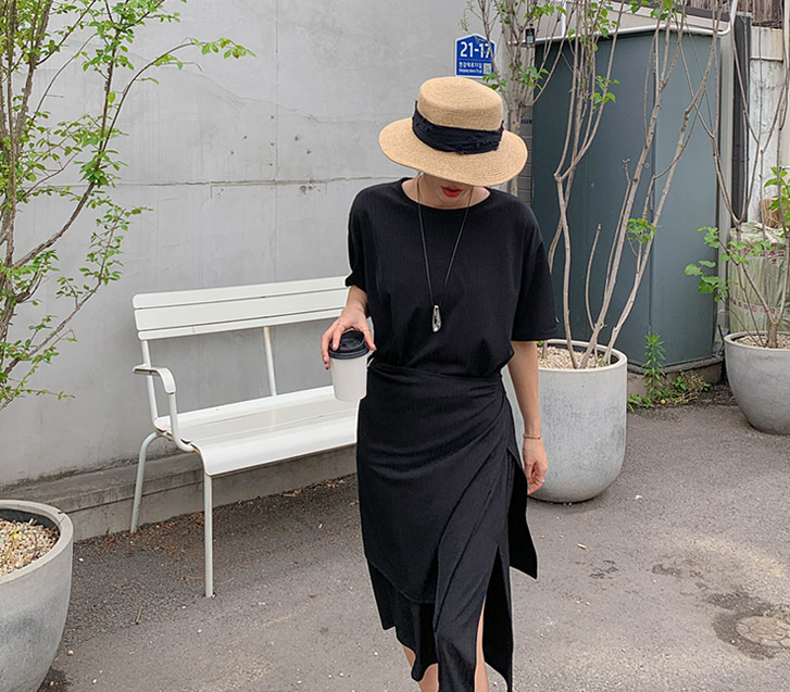 Cooling Double Wrap 2-Way Cooling Short-Sleeve One Piece