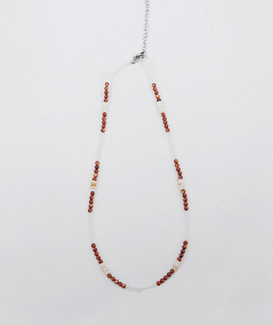 Enough Mother-of-Pearl Beads Necklace